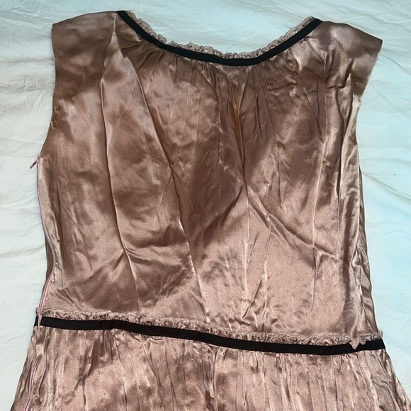 Philosophy Di Alberta Ferretti Silk Mini Dress Pink 6 - Picture 5 of 6